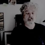 The author looking tired.